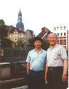 Yang Zhenduo und Yang Jun 1994 beim Tai Chi Zentrum Hamburg eV